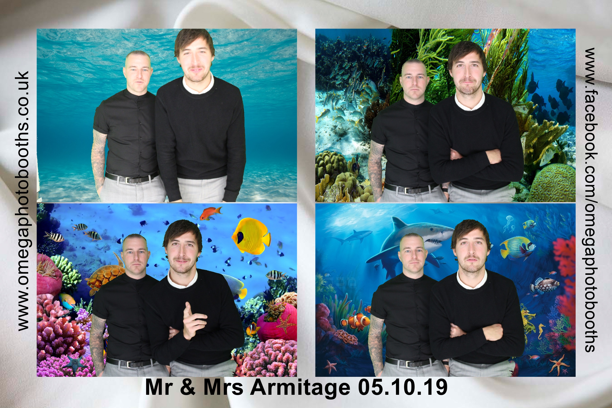Mr & Mrs Armitage | View more photos from the event at gallery.omegaphotobooths.co.uk/u/Omega-Photobooths/Mr-Mrs-Armitage